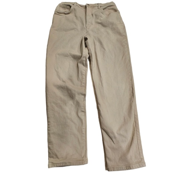 Gloria‎ Vanderbilt Women's Jeans Tan Size 16 Medium - Picture 2 of 7